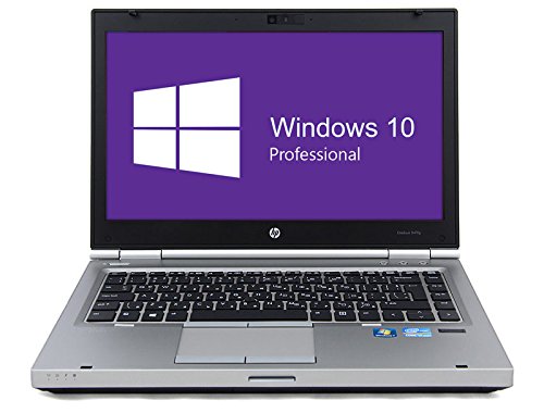 HP Elitebook 8470p Notebook | 14 Zoll Display | Intel Core i5-3320M @ 2,6 GHz | 4GB DDR3 RAM | 500GB HDD | DVD-Brenner | Windows 10 Pro vorinstalliert (Generalüberholt)