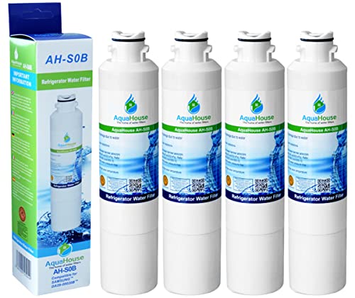 4x AH-S0B kompatibel für Samsung DA29-00020B, HAF-CIN/EXP, DA97-08006A-B, DA29-00020A Kühlschrank Wasserfilter