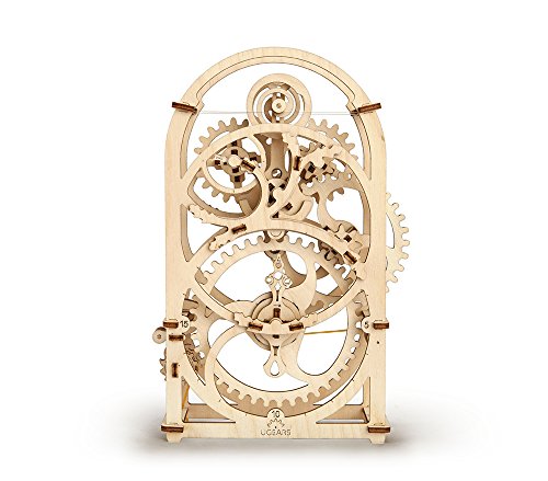 UGEARS Timer for 20 min Mechanical 3D Puzzle Wooden Construction Kit
