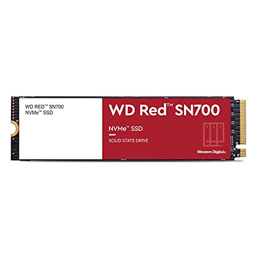 WD Red SN700 1 TB NVMe SSD für NAS-Geräte mit robuster Systemreaktionsfähigkeit und außergewöhnlicher E/A-Leistung