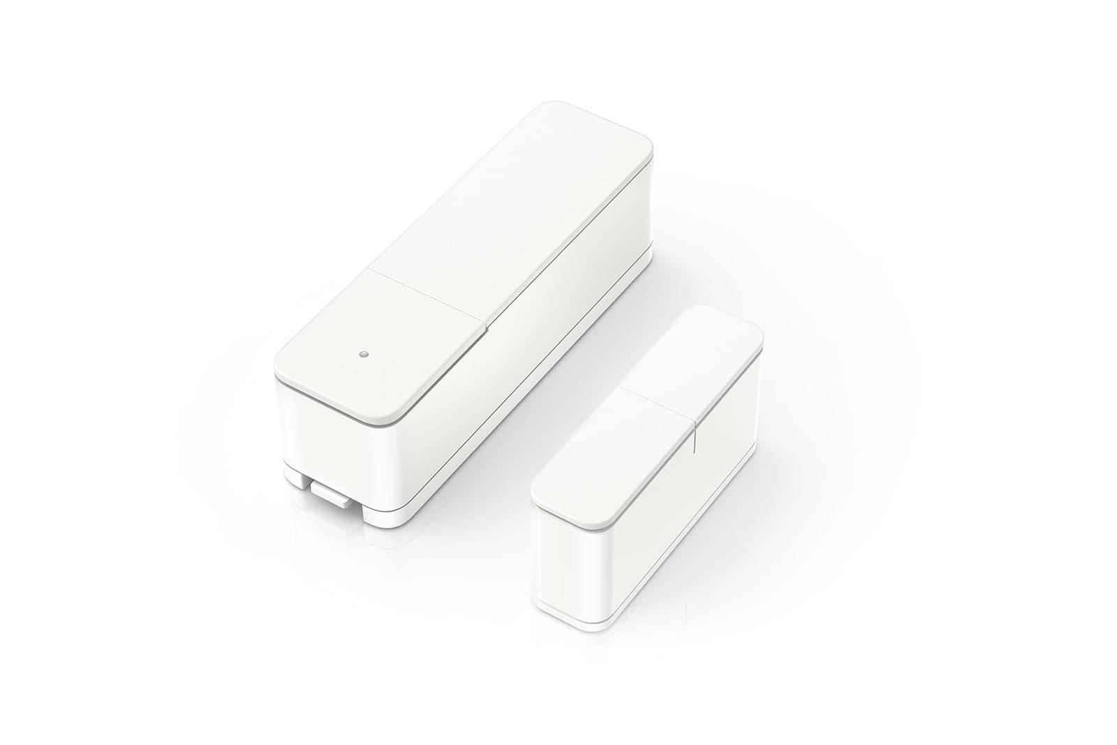 Bosch Smart Home Tür-/Fensterkontakt II Plus, Einbruchschutz mit smartem Sensor zur Erschütterungserkennung, kompatibel mit Amazon Alexa und Google Assistant, weiß