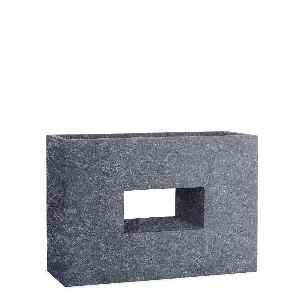 Pflanzwerk® Pflanzkübel Cube Lava Anthrazit 30x34x34cm Blumentopf *Frostbeständig* *UV-Schutz* *Qualitätsware*