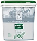 Mühldorfer Pferdefutter Mühldorfer Bronchopur Herbal - 1,8 kg - Fördert das Abhusten - Beruhigt Atemwege - Wohltuender Inhalier-Effekt
