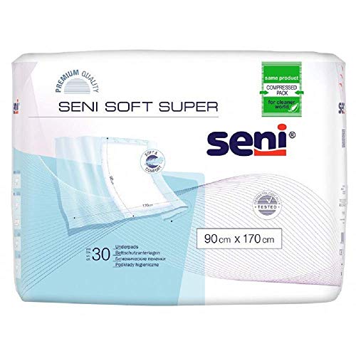 Seni Soft Super 170x90 cm Krankenunterlagen (1x30 Stk.)