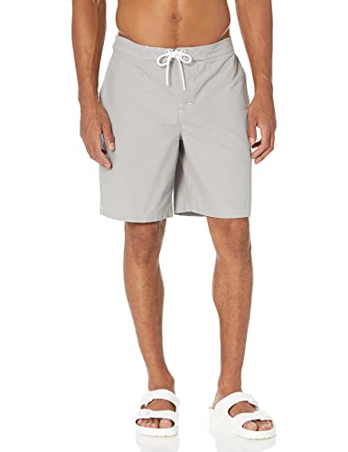 28 Palms 9" Inseam fashion-board-shorts, Light Grey, 33