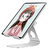 SOONHUA Tablet-Halter 360 ° drehbarer Aluminiumlegierung-Tischplattenhalter-Tablet Ständer für iPad Pro iPad 6/4/3/2/1 Ipad Air 2 Ipad Mini und Anderen Tablet