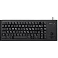 CHERRY Compact-Keyboard G84-4400 - Tastatur - USB - Deutschland - Schwarz
