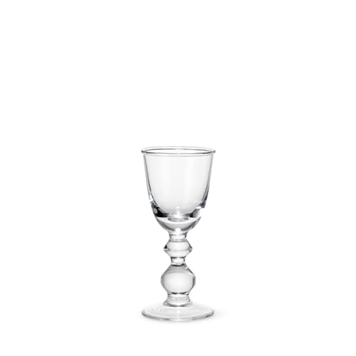 Holmegaard Dessertweinglas 8 cl Charlotte Amalie aus mundgeblasenem Glas, klar