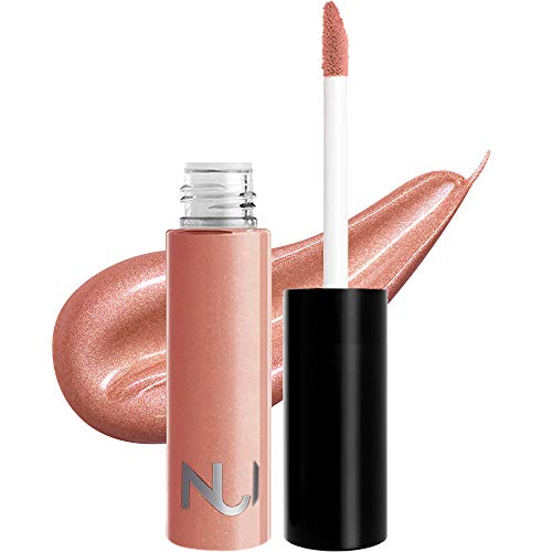 NUI Cosmetics Natural Lipgloss 4 HINE - Naturkosmetik vegan natürlich glutenfrei Make Up- neutralem Rosé, glossy Finish