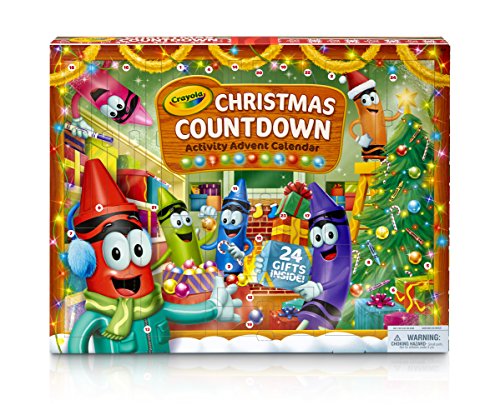 CRAYOLA 04–6808-u-000 Weihnachten Advent Kalender Kit