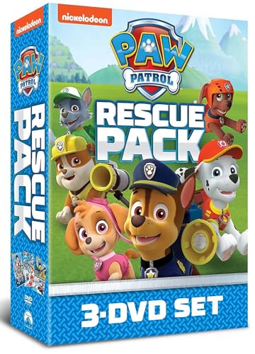 PAW Patrol Rescue Pack [3 DVDs]