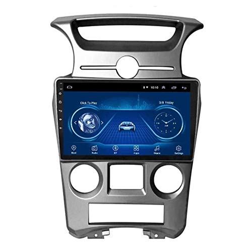 WY-CAR Android 8.1 Auto-Navigations-Stereo Für KIA Carsens 2007-2011, 9-Zoll-Multimedia-Unterhaltungsnavigation, Lenkradsteuerung/Full Touch/Rückansicht Kamera,Mode 2-8 core WiFi: 1+16G