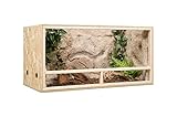 OSB Terrarium, Holzterrarium 100 x 50 x 50 cm mit Seitenbelüftung