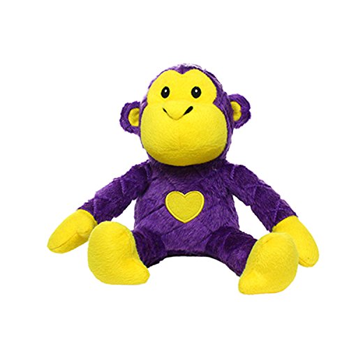 Tuffy MT-S-Monkey-PL Mighty Safari Monkey, Purple
