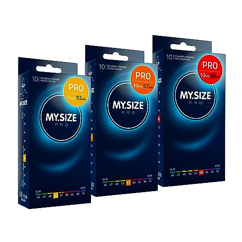 MY.SIZE pro Kondome neue EAN (53,57,60mm, 10er Set)