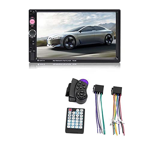 Evzvwruak Vehicle Player HD MP4 Plug-in Card Display Full Touch Kapazitive Screen 7023 Car Player 7 Zoll MP5 Universal