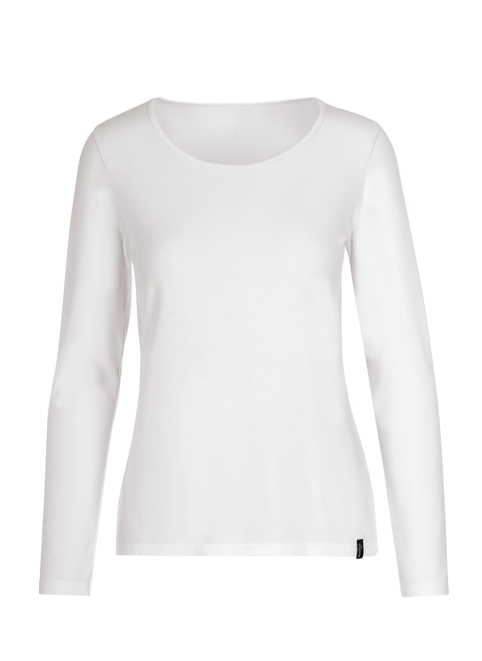 Trigema Damen 542501 T-Shirt, Weiß (weiß 001), 46 (Herstellergröße: XL)
