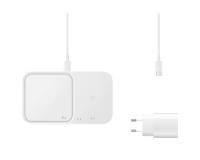 Samsung Wireless Charger Duo mit Schnellladeadapter EP-P5400T - Induktive Lad...