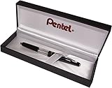 Pentel P1037-A-BOX Kerry Druckbleistift in Geschenkbox, 0,7 mm, hochwertiges Metallgehäuse