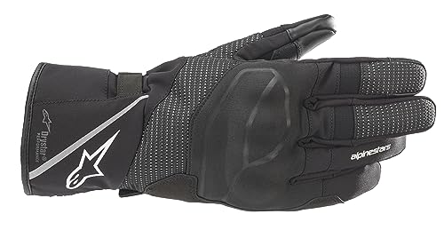 Alpinestars Motorradhandschuhe lang Motorrad Handschuh Andes V3 Drystar Handschuh lang schwarz XXL, Unisex, Enduro/Adventure, Ganzjährig, Textil