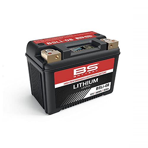 BS BATTERY - Batterie moto 12V Lithium Ion BSLi-08 Sans Entretien