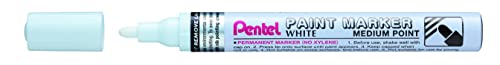 Pentel MMP10-W Paint Marker, Lackmarker -weiß, 2,5 mm Strich, VE=12 Stück