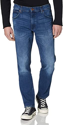 Wrangler Herren Greensboro Jeans, Hard Edge, 36W / 36L