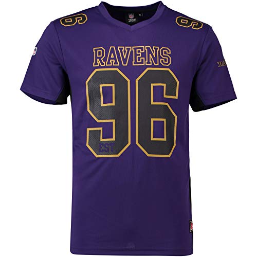 Majestic NFL Baltimore Ravens Moro Polymesh Jersey Trikot (XL)