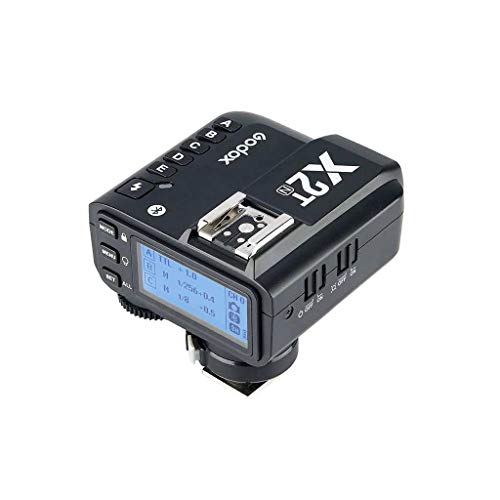 Godox X2T-N TTL Kabelloser Blitzauslöser, für Nikon Kamera i-TTL, Bluetooth-Verbindung, 1/8000s HSS, TCM Funktion, 5 Separate Gruppentasten, Relocated Control-Wheel,Hotshoe Locking,AF Assist Light