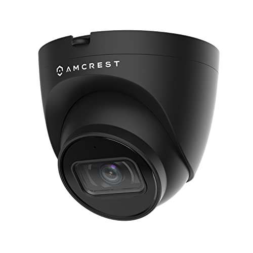 Amcrest IP5M-T1179EB-28MM UltraHD Outdoor IP Turm PoE Überwachungskamera, 5 Megapixel Auflösung, Bewegungsalarm, Schwarz