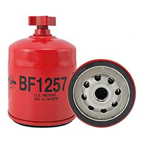 Baldwin Filters BF1257 Kraftstofffilter, 10,2 x 7,6 x 1,2 cm