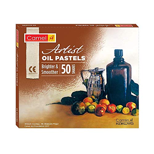 Camlin Kokuyo Supreme Ölpastell-Set, 50 Farbtöne (mehrfarbig)