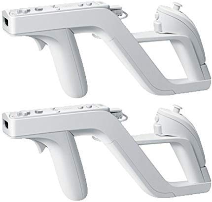 Zapper GUN für Nintendo Wii Wireless Controller Game, 2 Stück