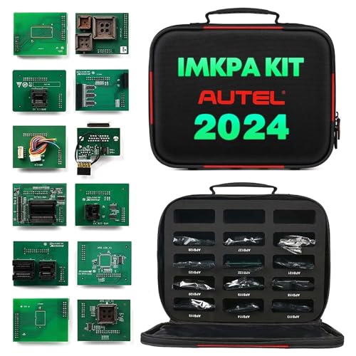 Autel MaxiIM IMKPA Erweitert Schlüssel Programmierung Adapter Kit, Kompatibel mit XP400 Pro, Funktioniert mit IM508+XP400 Pro, 2021 Neueste IM608, IM608+XP400 Pro, IM608 Pro, IM608PROKPA