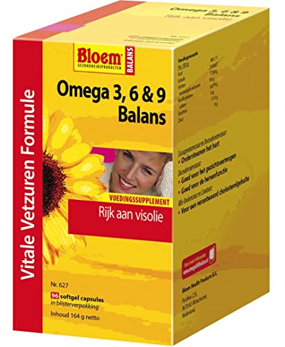 Bloem Omega 3 6 & 9 balans - 96sft
