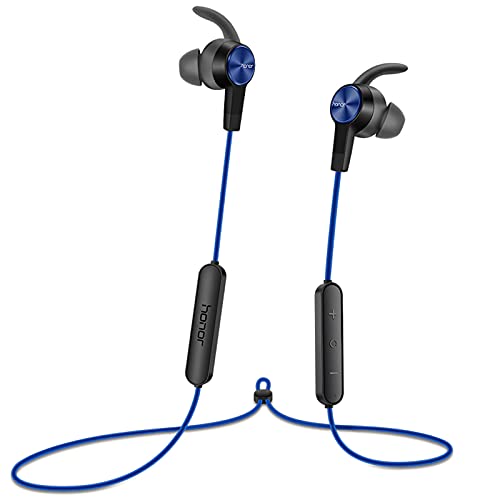 Honor Bluetooth Kopfhörer,Kopfhörer Kabellos Sport mit 11 Stunden Wiedergabezeit und IP52 Wasserschutzklasse,In Ear Kopfhörer Magnetisches für IOS Android,Blau