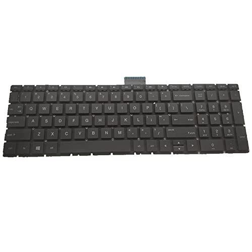 FQ Laptop Tastatur für HP 17-y000 17-y000 (Touch) Schwarz Amerikanische Version