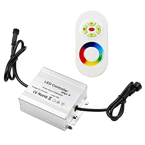 7Colors, 10 Meter Wasserdichte Empfangs RGB Controller Wireless DC12V LED-Fernbedienungen