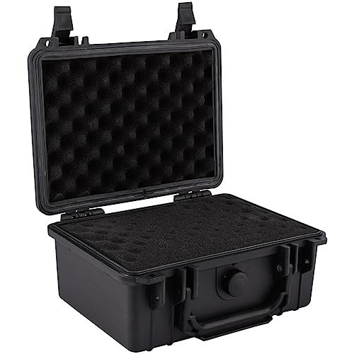 SEVICO Universalbox Kamera-Schutzkoffer robuste Schutzkoffer aus Kunststoff mit Schaumstoffpolsterung und Druckausgleichsventil - Ideal für Elektronik und Kameraausrüstung Outdoor-Fotokoffer