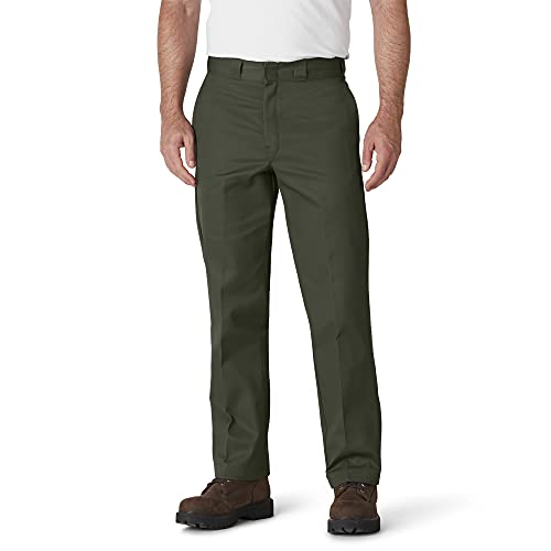 Dickies Herren Slim Straight Work Pants Sporthose, grün, 33W x 30L