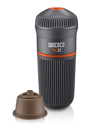 WACACO DG Kit, Zubehör für Tragbare Espressomaschinen Nanopresso, Kompatibel mit DG-Kaffeekapseln, perfekt für Reisen, Camping oder Büro