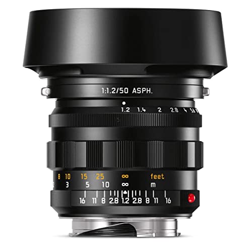 Leica Noctilux-M f/1.2 Asphärische Linse, 50 mm, Schwarz
