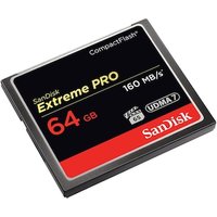 SanDisk Extreme Pro 64 GB CompactFlash Speicherkarte bis zu 160 MB/s