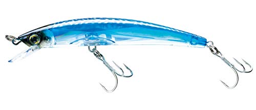 Yo-Zuri Crystal 3D Minnow Schwimmender Köder, Blauer Tiger, 11,4 cm