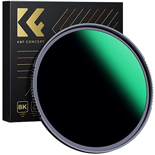 K&F Concept Nano-X Mehrfach-Beschichtete Vergütung MC ND 1000 Filter wasserdicht Graufilter 77mm