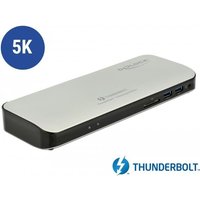 Delock Thunderbolt 3 Dockingstation 5K - HDMI / USB 3.0 / USB-C / SD / LAN (87725)