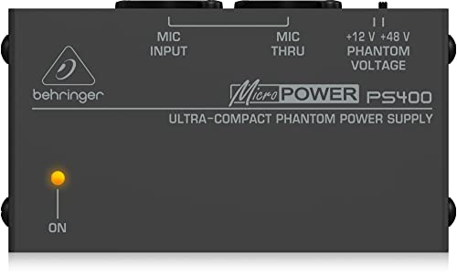 Behringer PS400 Micropower Phantomspeisungs Adapter