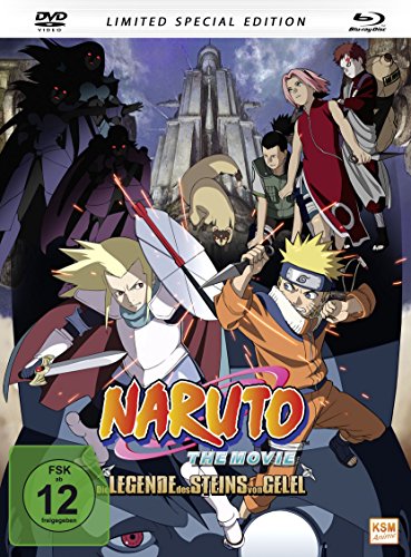 Naruto - The Movie 2: Die Legende des Steins von Gelel (Limited Special Edition im Mediabook inkl. DVD + Blu-ray) [Limited Edition]