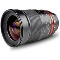 mantona Walimex Pro - Weitwinkelobjektiv - 35 mm - f/1.4 AE - Nikon F - für Nikon D300, D3000, D3100, D3200, D3s, D3X, D4, D5000, D5100, D600, D700, D7000, D800, D90 (16958)