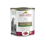 almo nature HFC Natural- Nassfutter für Hunde - mit Thunfisch und Huhn, 12er Pack (12 x 290 g)